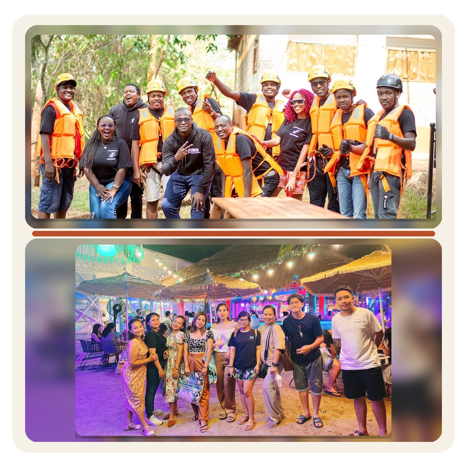 xFusion team across the Philippines and Kenya
