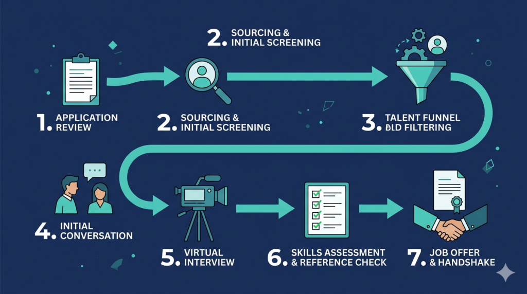 international remote professional thriving in dedicated support role for small business